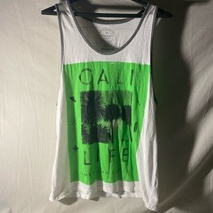 American Eagle Cali Design Casual Tank Top